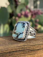 Load image into Gallery viewer, Double Scorpion Aloe Variscite Ring - size 7