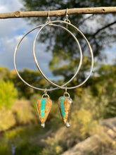 Load image into Gallery viewer, Royston Ribbon Rio Hoop Earrings