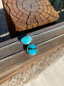 Baby Blue Royston Turquoise Choker Necklace