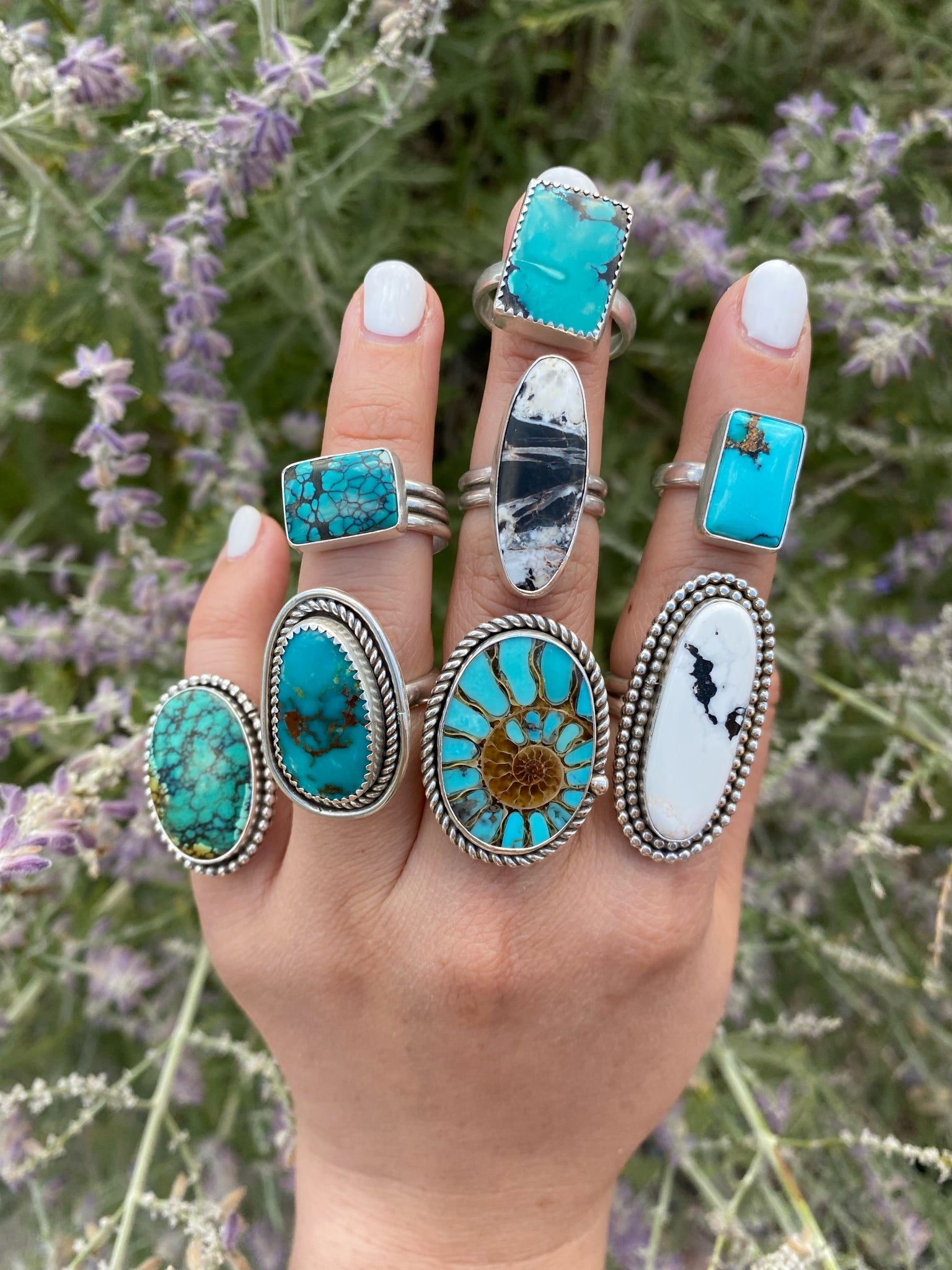 Blue Moon Turquoise Ring – River Nomad